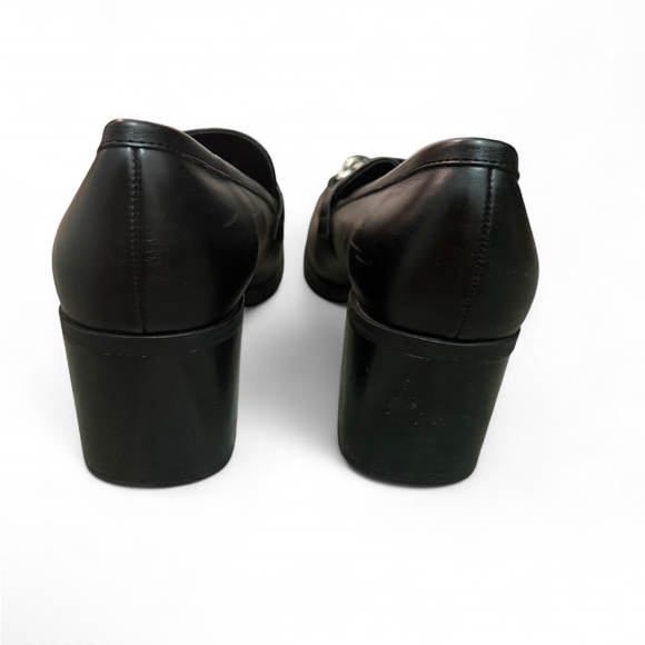 Black Chain Loafer by Calvin Klein - Picture 6 of 7